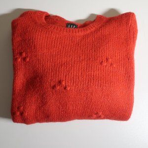 GAP Orange-Red Sweater